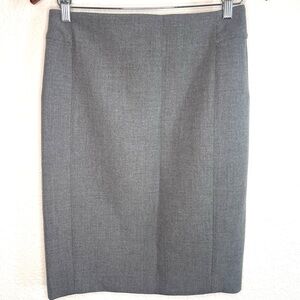 LOFT Charcoal Pencil Skirt